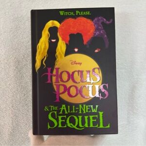 Disney Hocus Pocus Book with Vibrant Cover Hardcover Book
